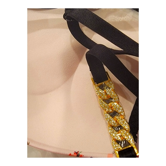 NWOT Victoria Secret Very Sexy Shine Bombshell Teddy Medium Orchid Paradise - Picture 4 of 7